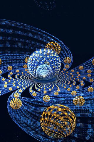 Galactic Dance of the 3D Rotating Sphere 🌌✨