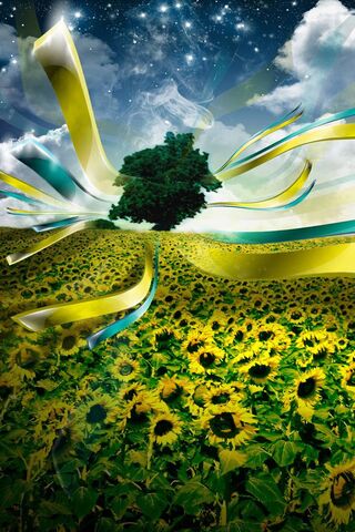 Vibrant Harmony of Nature 🌻✨