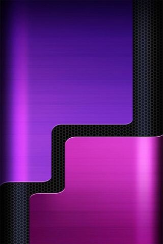 Vibrant Waves of Purple