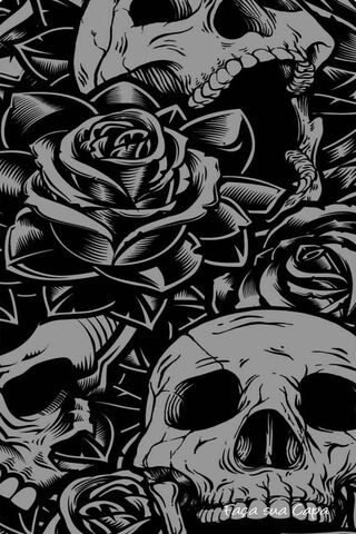 Gothic Elegance: Skulls..