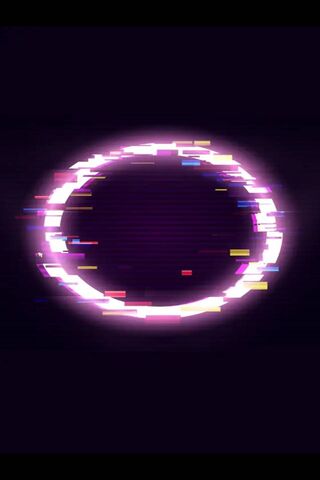 Neon Dreams: The Circle of Light