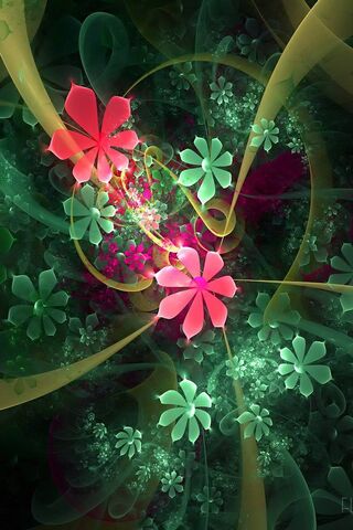 Whimsical Floral Dreams 🌸✨