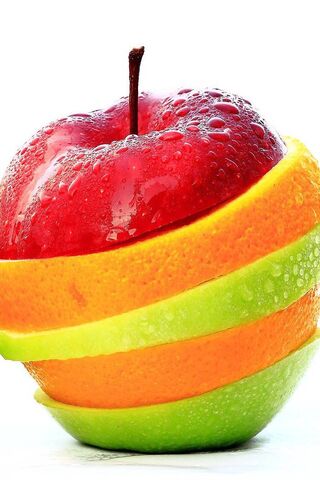 Refreshing Fruit Fusion 🍏🍊