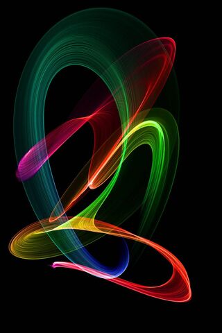 Vibrant Waves of Light 🌈✨