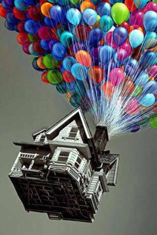 Up, Up, and Away: A Colorful Adventure! 🎈🏠