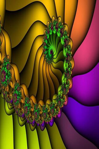 Vibrant Whirls of Infin..
