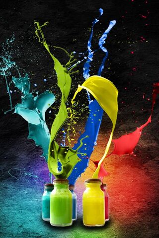 Vibrant Waves of Color
