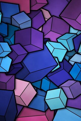 Vibrant Dimensions: A Cubic Wonderland 🎨✨