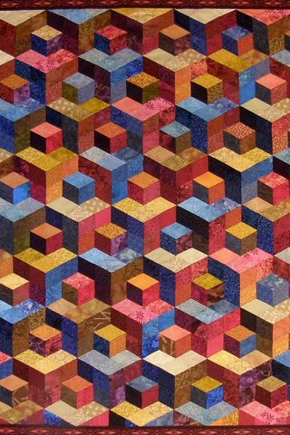 Vibrant Dimensions: A Tapestry of Color
