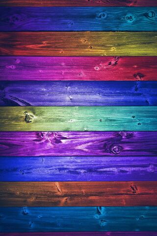 Vibrant Wooden Palette ..