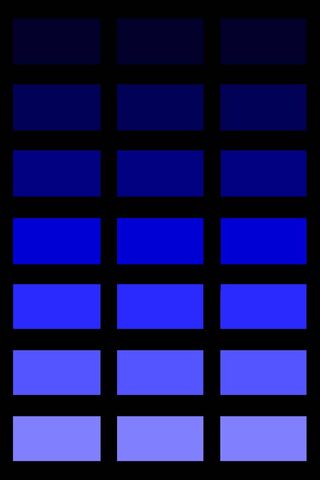 Blue Grid: A Symphony of Shades 🎨💙