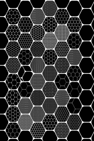 Hexagonal Harmony: A Dance of Patterns