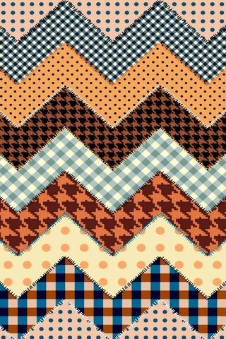 Zigzag Delight: A Patterned Journey