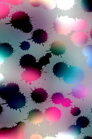 Vibrant Splash: A Dance of Color Dots 🎨✨