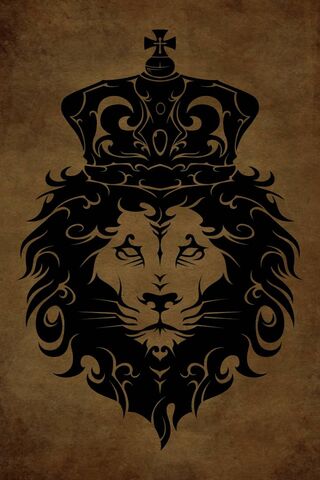 Plemienny król lew