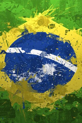 Brazil Flag Wallpaper - Download to your mobile from PHONEKY