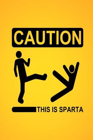 Caution: The Spartan Spirit! ⚔️