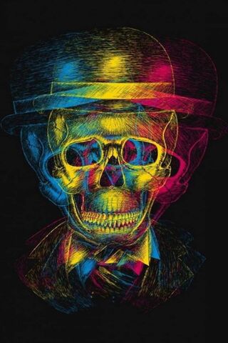 Mr. Skull: A Colorful Elegance of the Afterlife 🎩💀