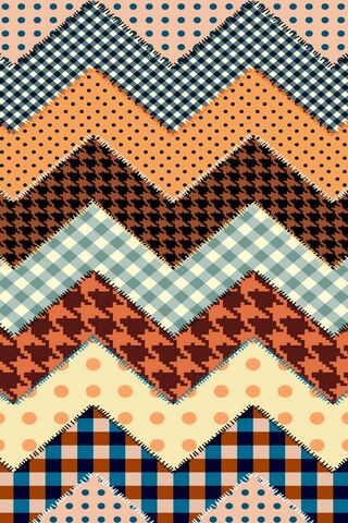 Zigzag Delight: A Patterned Journey