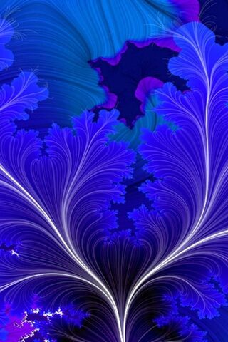 Mystical Waves of Blue