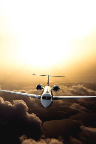 Soaring High: The Jetsetter's Dream ✈️☁️