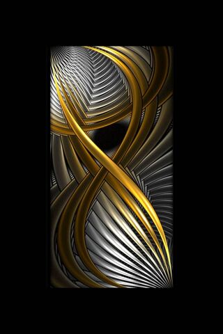 Golden Whirlwind: A Dance of Elegance
