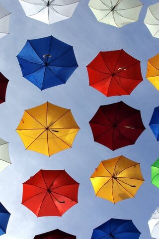 A Canopy of Colors: Umbrella Wonderland 🌈☂️