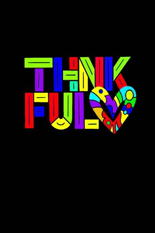Colorful Gratitude: A Vibrant Expression of Thanks 🌈❤️