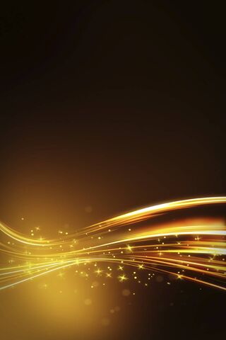 Golden Waves of Eleganc..