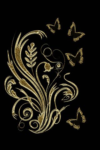 Elegance in Contrast: Nature's Touch