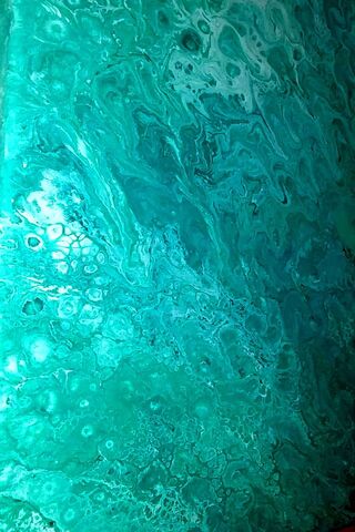 Mystical Teal Waves 🌊✨