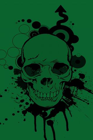 Eerie Elegance: The Skull Canvas 🎨💀