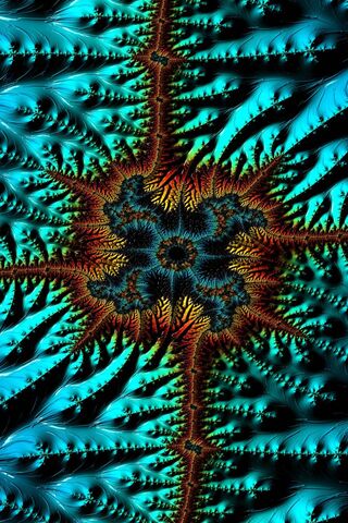 Mystical Depths of the Dark Fractal 🌌✨