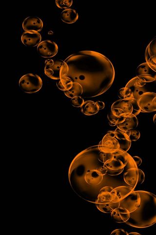 Orange Bubbles