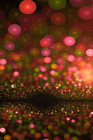 Radiant Glow: A Dance of Colors