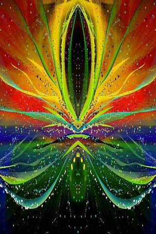 Vibrant Chaos: A Dance of Colors 🎨✨