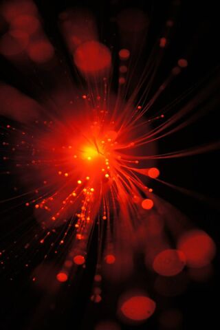 Dancing Light: The Magic of Fiber Optics ✨