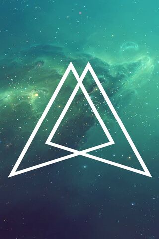 Cosmic Geometry: A Dance of Triangles 🌌🔺