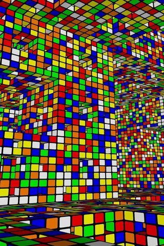 Colorful Chaos: The Rubik's Realm 🌈🧩