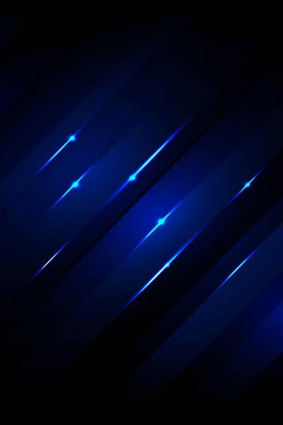 Radiant Blues: A Dance of Light