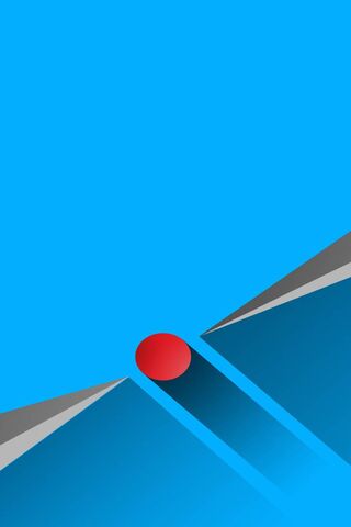 Red Dot in a Blue World