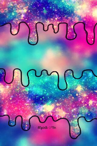 Cosmic Drip: A Journey Through the Melted Galaxy 🌌✨
