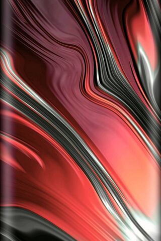 Crimson Currents: A Dance of Abstract Waves