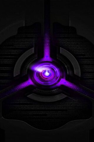 Illuminated Power: The Heart of Technology ⚡🔵