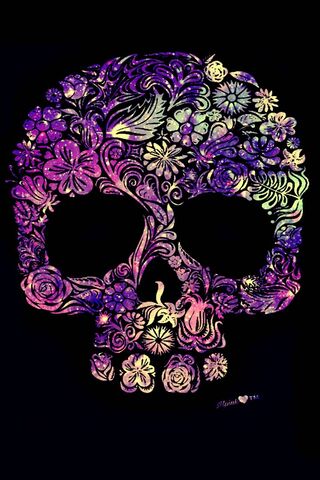 Floral Skull