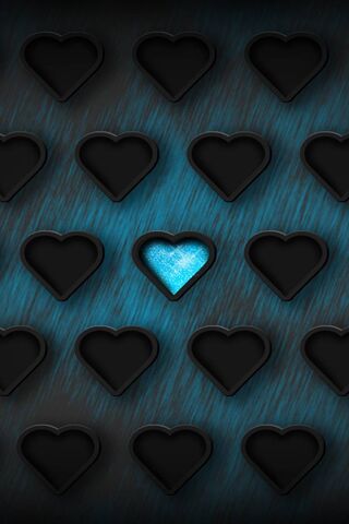 One Happy Heart Blue
