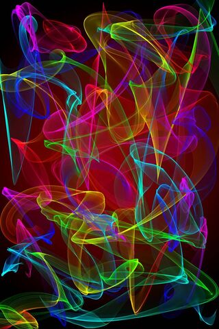 Vibrant Whirls of Light 🌈✨