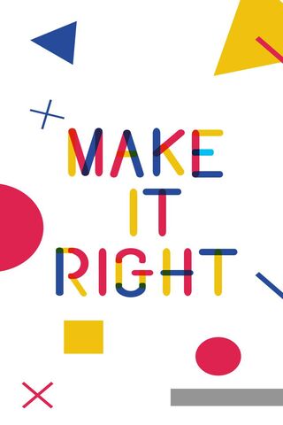Make It Right: A Colorful Call to Action! 🎨✨