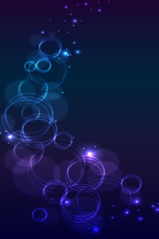 Cosmic Bubbles: A Dance of Light ✨