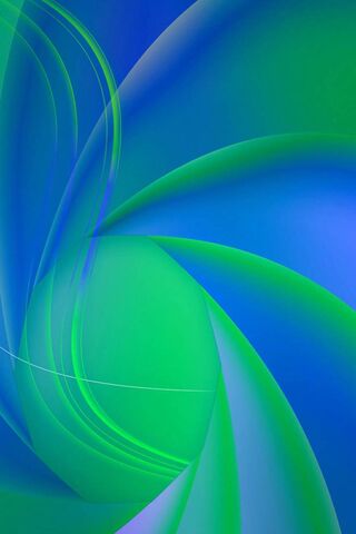 Blue Green Swirl
